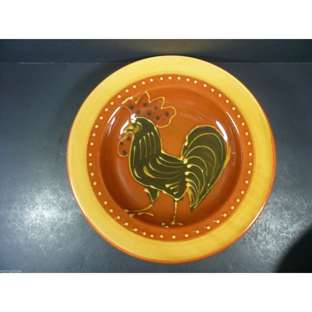 Buon Giorno Zrike 9¼" Rooster Soup Bowl (s) F532 - New - Made in Italy